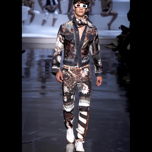 Super Rare Jean Paul Gaultier 3D Printed Jeans - Picture 11 of 16